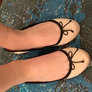 J Crew satin flats